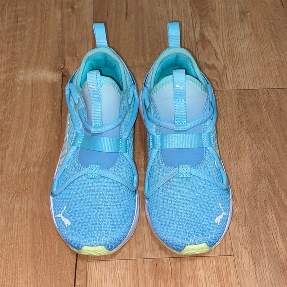 PUMA Softride Rift Slipon Ombr233 Jr Girls Youth Slip On Size 4C - Picture 2 of 6